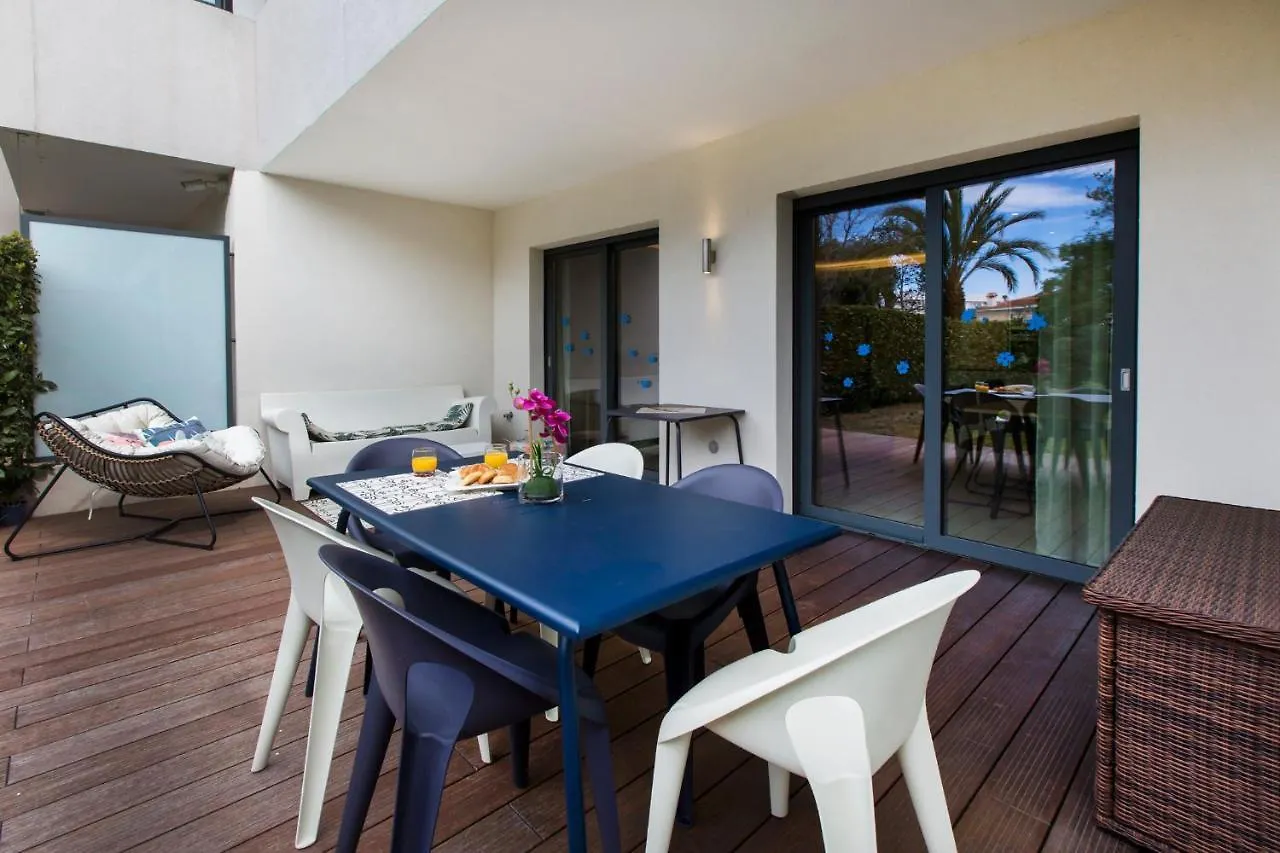 Luxury Garden Apartment 2Br In The Best Development Of Cap D'Antibes-Juan Les Pins